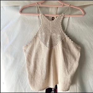 H&M knitted boho tank Medium
